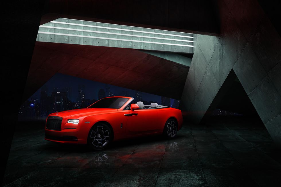  You should definitely get a neon Rolls-Royce